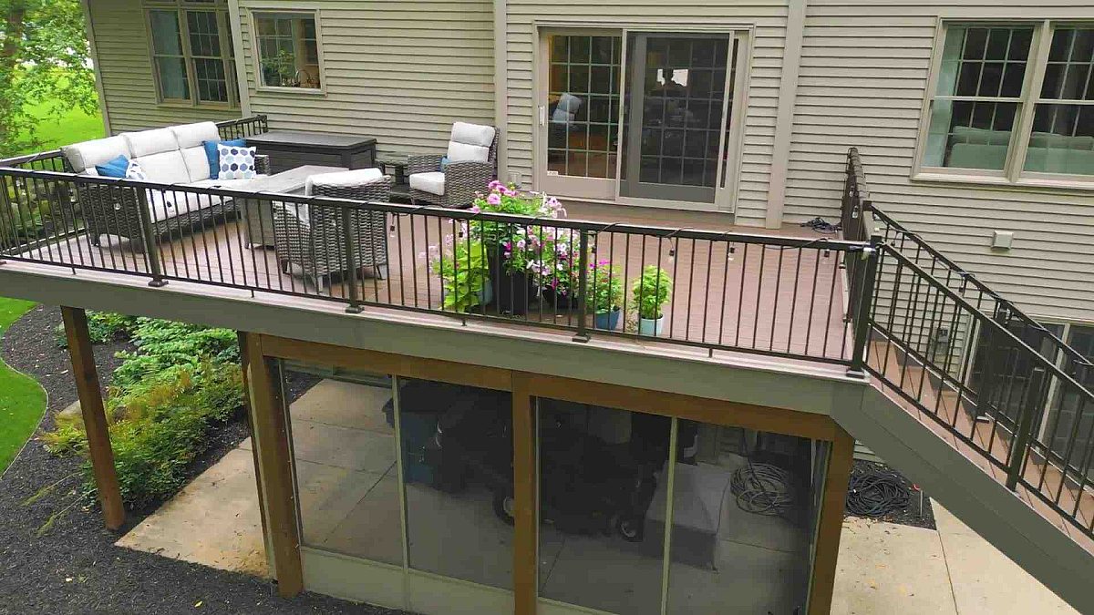 Walk Out Basement Decks IRV2