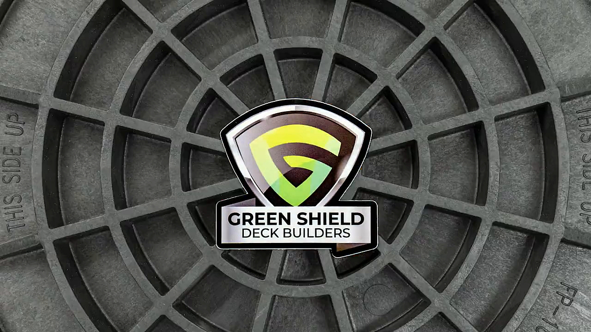 Green Shield Logo on FooterPad