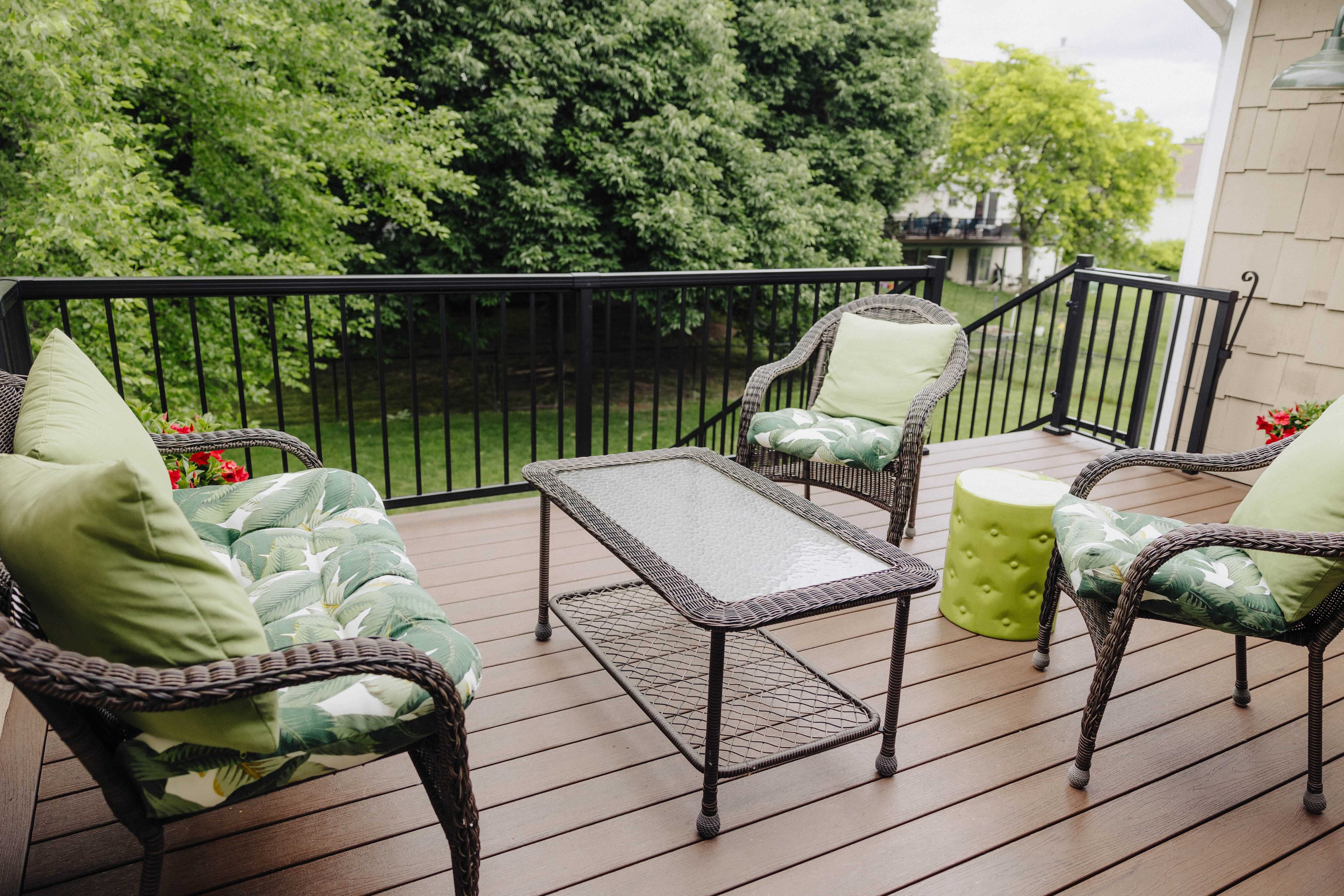 Green Shield Deck Builders | Tropical Walnut Deck Featuring a Modern…