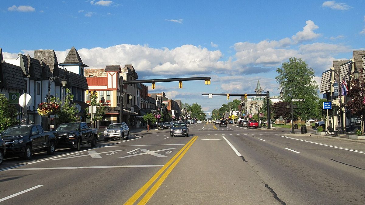 Gaylord MI downtown July 2022