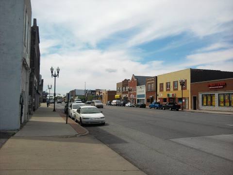 Chicago Avenue in East Chicago
