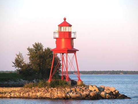 Lighthouse at Alpena MI 2005 09